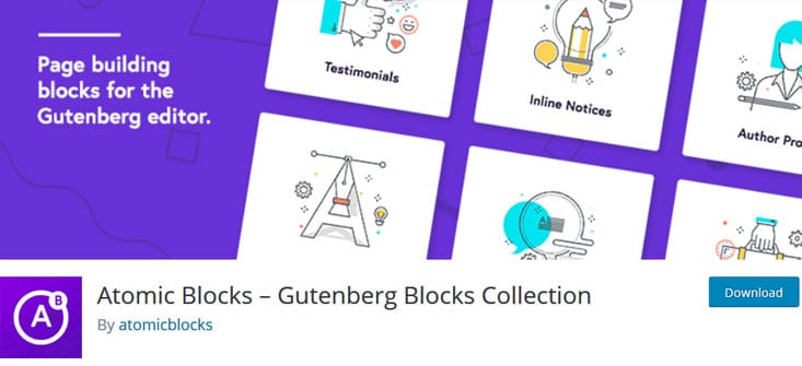 Atomic Blocks - Gutenberg Blocks Collection