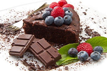 photo of chocolate cake