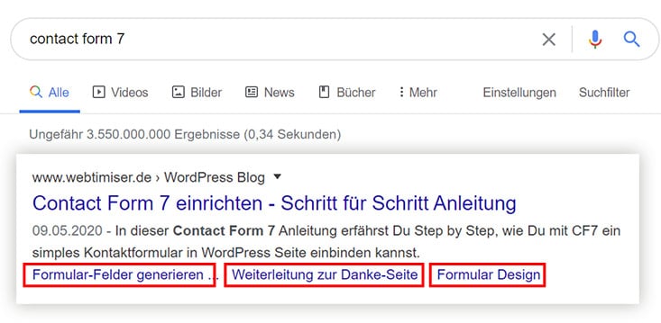 toc in google serps