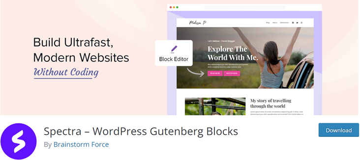 Spectra – WordPress Gutenberg Blocks