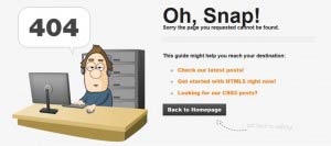 404 Fehlerseite optimieren