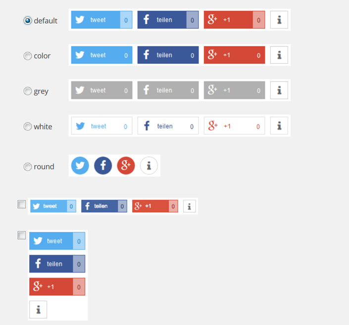 share buttons datenschutzkonform - Shariff Wrapper