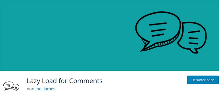 lazy load for comments