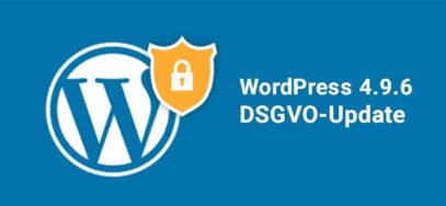 WordPress 4.9.6: Datenschutz-Update