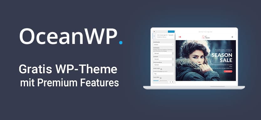 oceanwp kostenloses wordpress theme