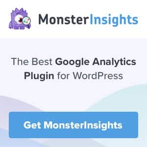 monsterInsights banner