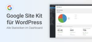 Google Site Kit für WordPress: Alle Statistiken im Dashboard