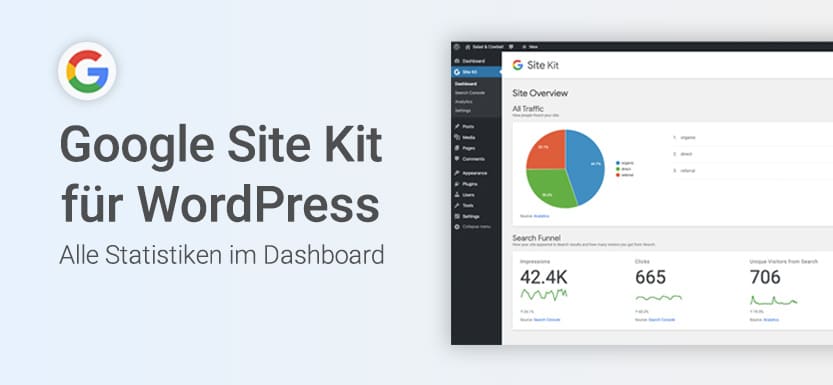 You are currently viewing Google Site Kit für WordPress: Alle Statistiken im Dashboard