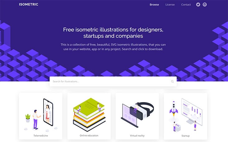 isometric illustrations