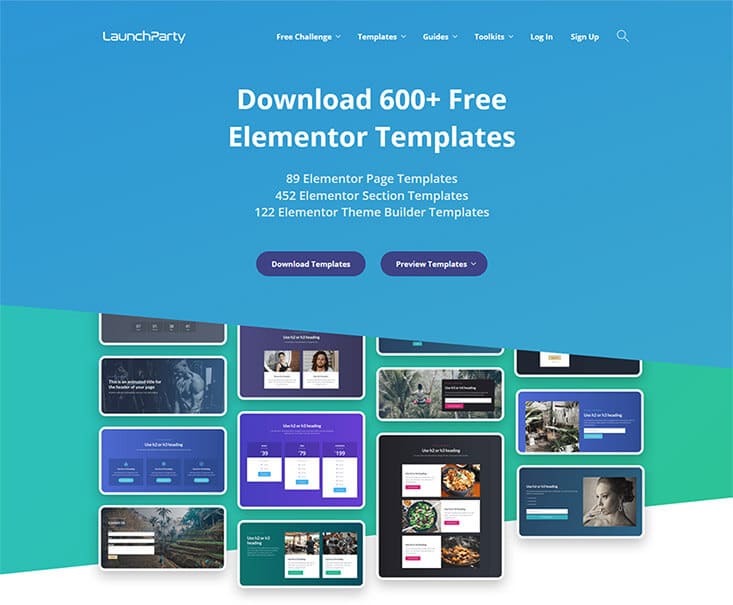 Elementor Templates Die 10 besten Quellen (Free & Premium)
