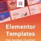 elementor templates pin