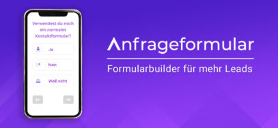 Anfrageformular (Funnelforms) – einfach mehr Leads