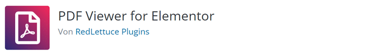 PDF Viewer für Elementor
