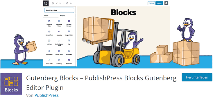 Gutenberg Blocks by publishpress