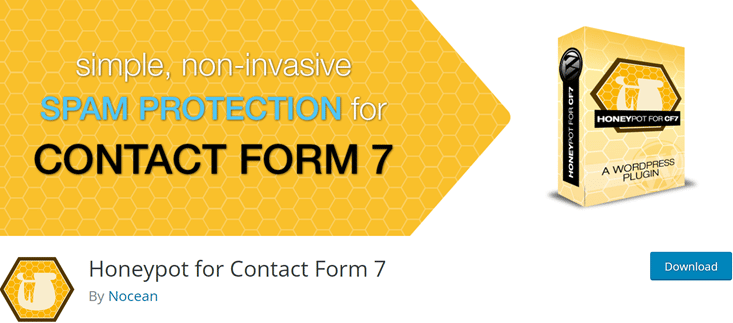 Honeypot for contact form 7 plugin