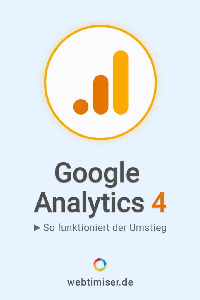 Google Analytics 4 Umstieg pin