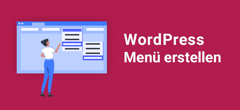 wordpress menü erstellen