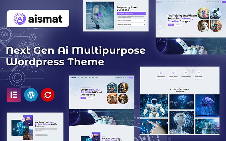 aismat Multipurpose AI WordPress Theme