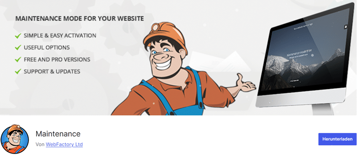 Maintenance Mode Plugin